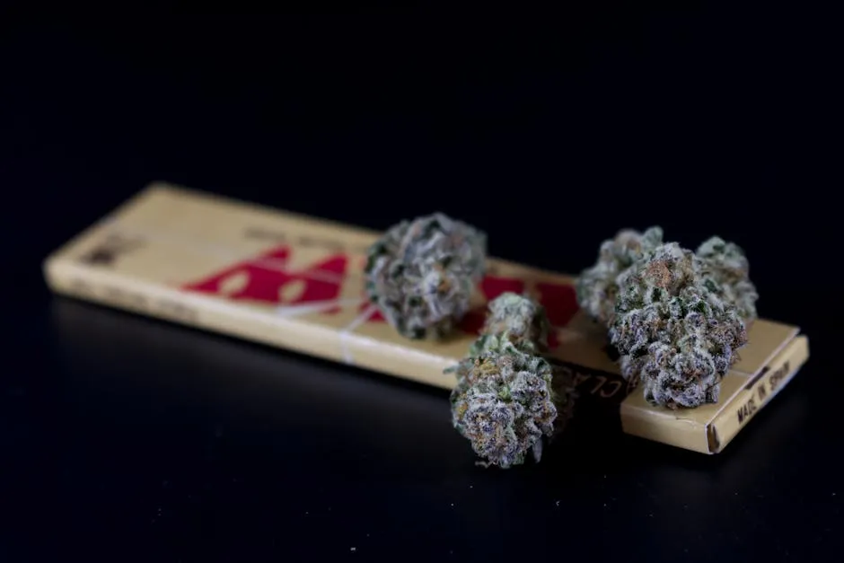 Close-up of Cannabis Buds