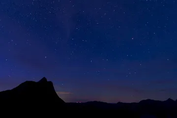Horizontal video: Campers view of the sky from dusk until dawn 2735069. Duration: 9 seconds. Resolution: 5760x3840