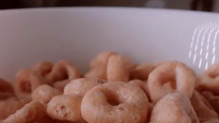 Horizontal video: Close up view of cereals in a bowl 4098420. Duration: 30 seconds. Resolution: 3840x2160