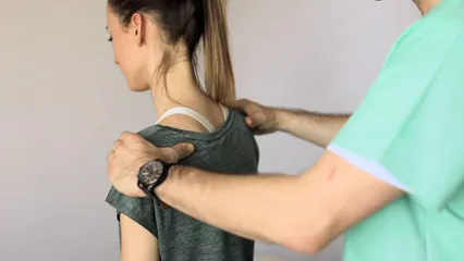 Horizontal video: Woman with back pain 4520177. Duration: 7 seconds. Resolution: 1920x1080