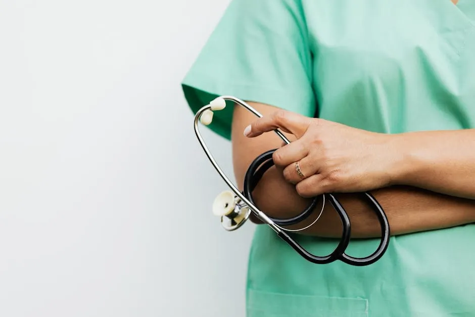 A Person Holding a Stethoscope