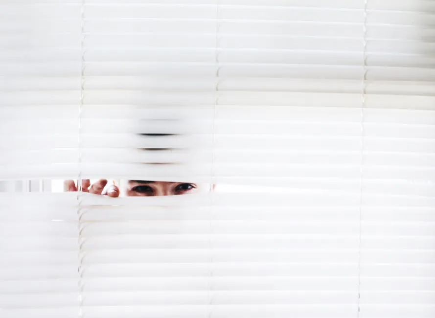 Photography of Person Peeking