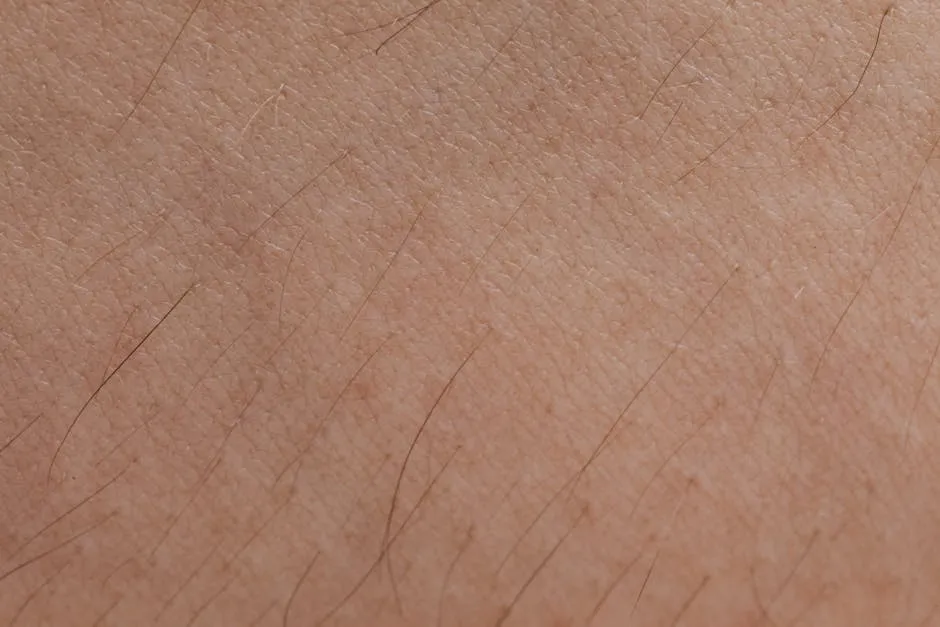 A Person's Skin In Close-up View