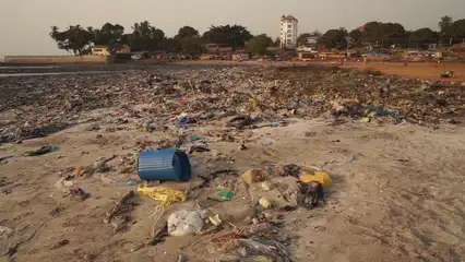 Horizontal video: Climate africa plastic waste 4146796. Duration: 59 seconds. Resolution: 1920x1080