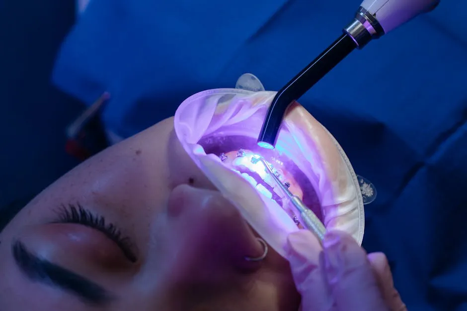 Patient having a Dental Treatment
