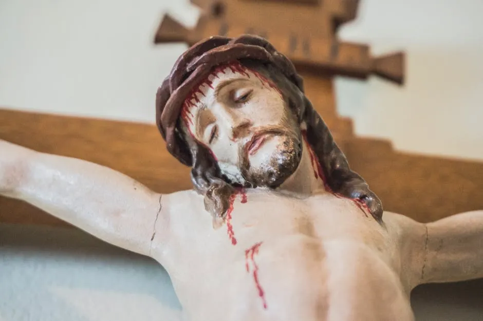 Monumental Sculpture of Jesus Christ Crucifixion