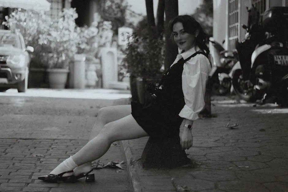 Vintage Street Portrait in İstanbul