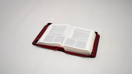 Horizontal video: An open bible 6866761. Duration: 9 seconds. Resolution: 3840x2160