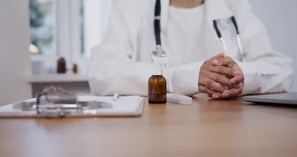 Horizontal video: A doctor giving online consultation 8375496. Duration: 18 seconds. Resolution: 4096x2160
