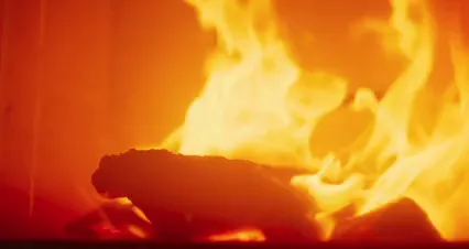Horizontal video: Burning firewood 6566836. Duration: 29 seconds. Resolution: 4096x2160
