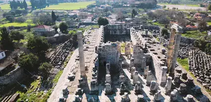 Horizontal video: Ruins of a castle 7046808. Duration: 41 seconds. Resolution: 4481x2160