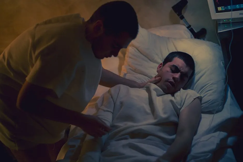 A Doctor Looking the Sick Patient