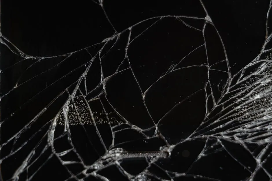 Close-Up Photo of Broken Mirror