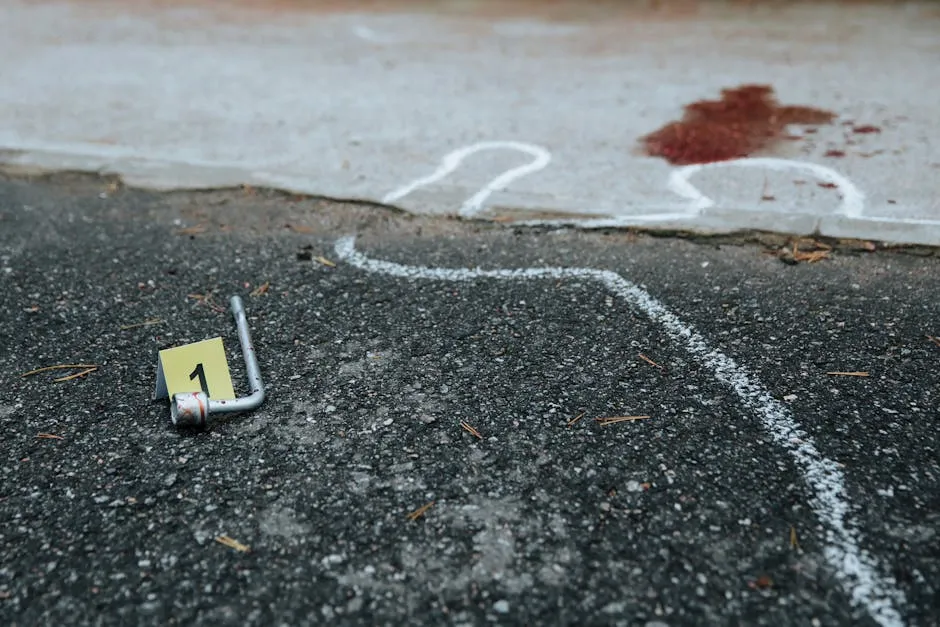 Photo of a Crime Scene