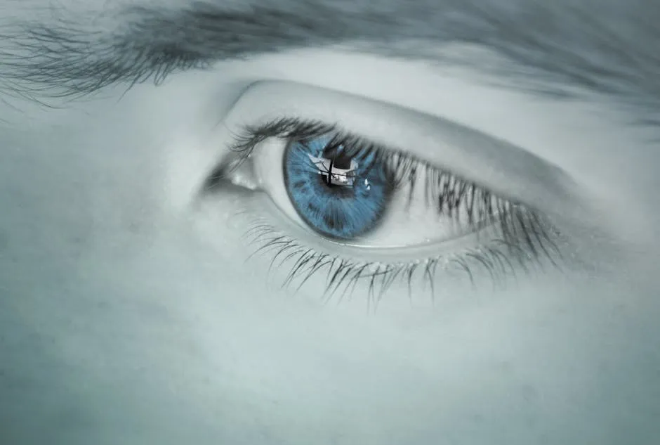 Blue-eyed Pupil Wallpaper