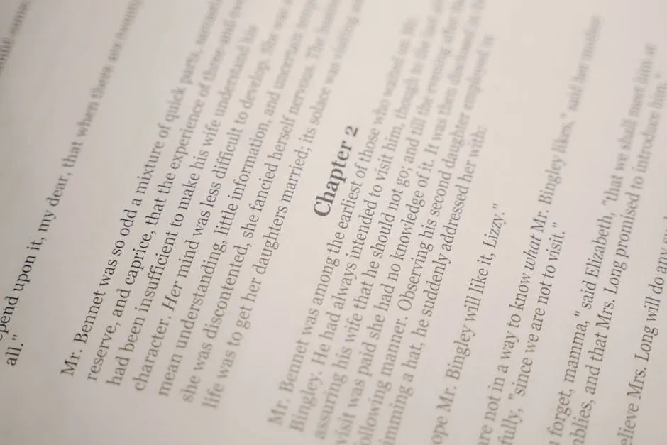 Close-up View Of A Script