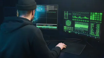 Horizontal video: Man programming 6964235. Duration: 18 seconds. Resolution: 1920x1080