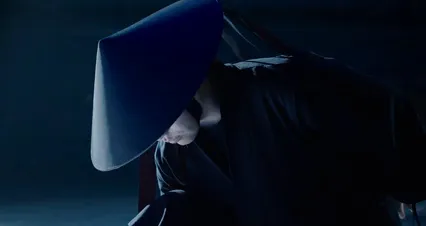 Horizontal video: Man posing in game cosplay 7792637. Duration: 16 seconds. Resolution: 4096x2160