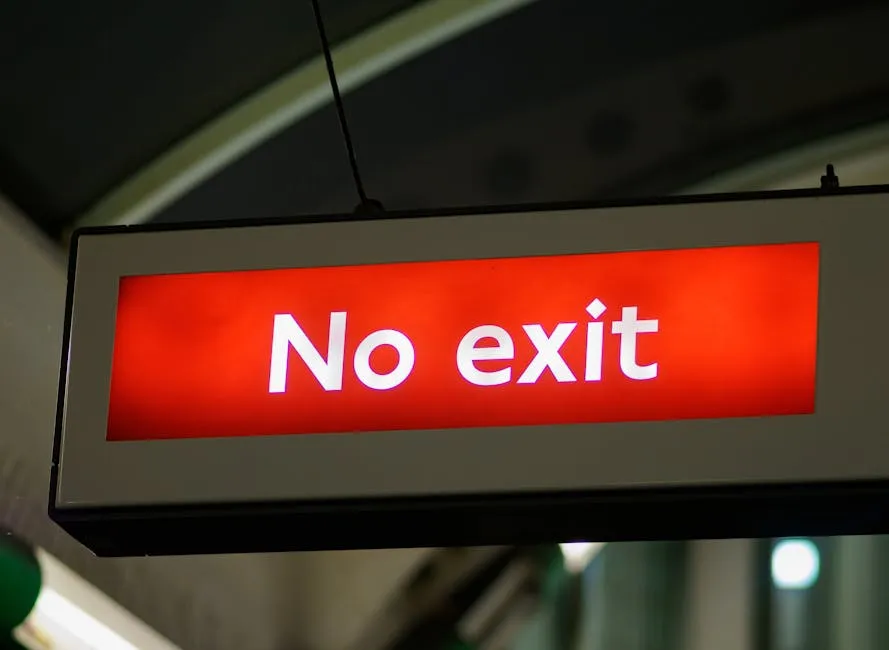 A Close-Up Shot of an Illuminated Sign
