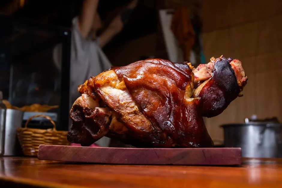Roasted Meat with Bone