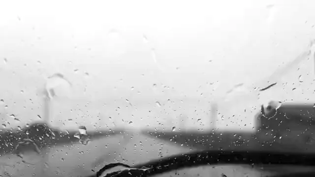 Horizontal video: Wipers working on the windshield 1407842. Duration: 26 seconds. Resolution: 1920x1080