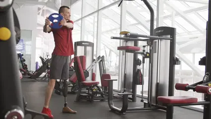 Horizontal video: Man sport exercise training 4109367. Duration: 13 seconds. Resolution: 3840x2160