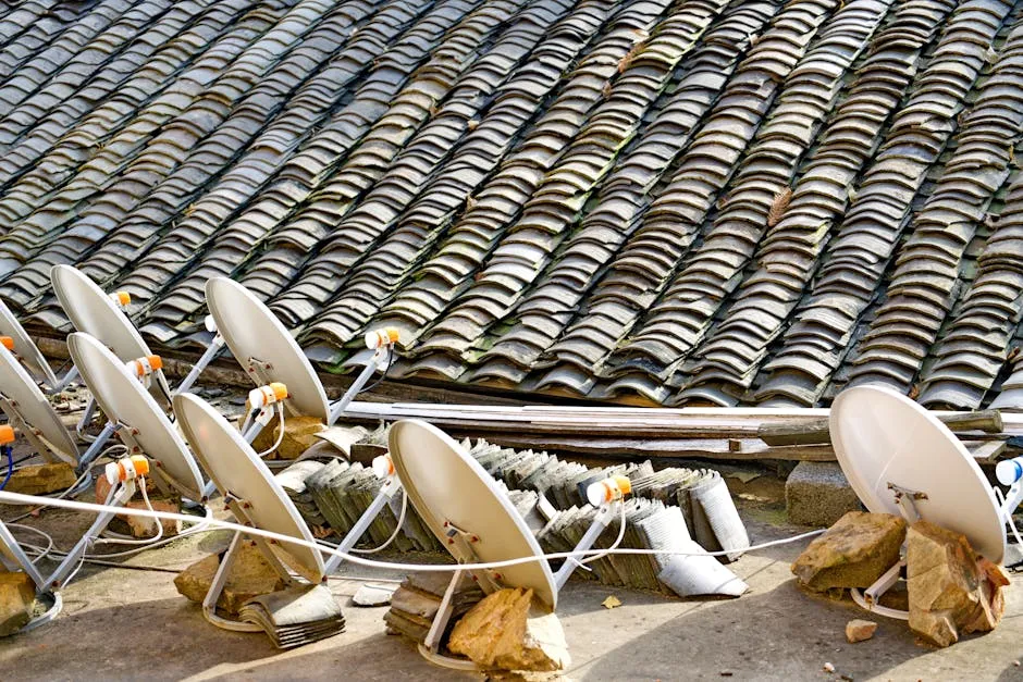 Antennas on a Roof
