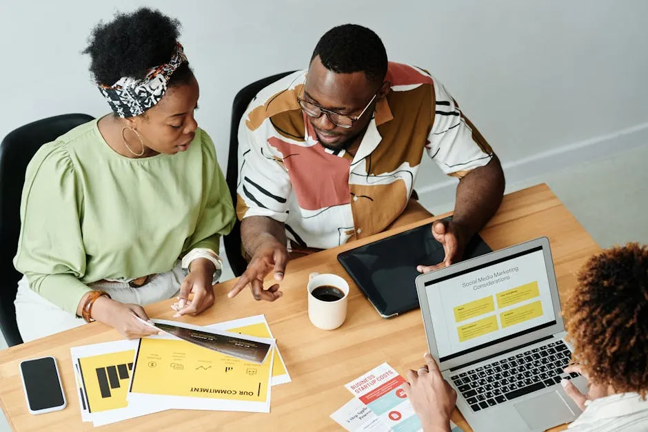 A Group of People Having a Meeting