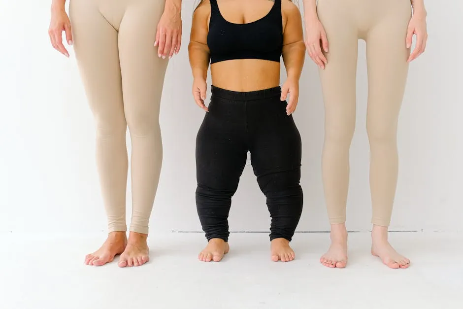 Women in Leotards Standing Side by Side Together