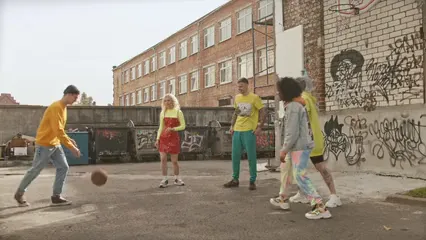 Horizontal video: People playing basketball 5561759. Duration: 15 seconds. Resolution: 3840x2160