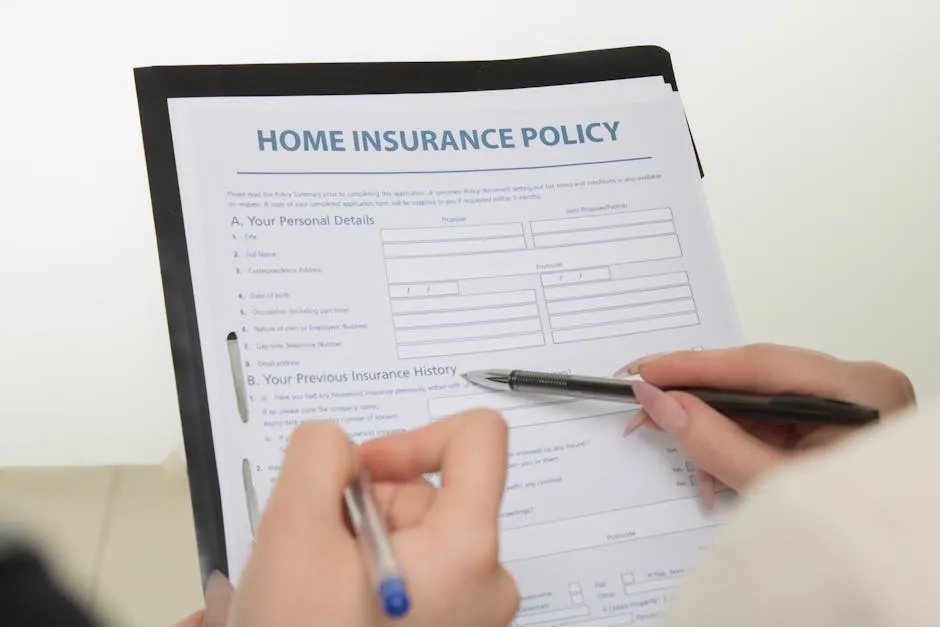 A Home Insurance Policy