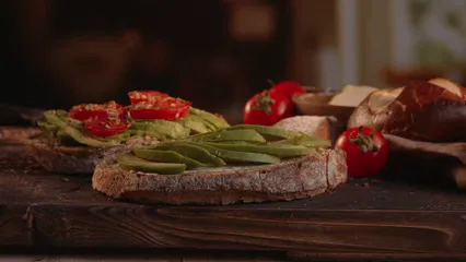 Horizontal video: Bread food sandwich toast 9020877. Duration: 21 seconds. Resolution: 3840x2160
