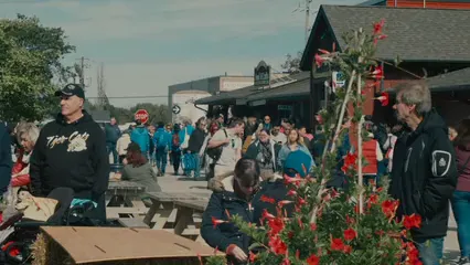 Horizontal video: Crowd of people visiting a farmer s market 4069883. Duration: 15 seconds. Resolution: 1920x1080