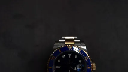 Horizontal video: Close up view of a rolex watch 6230465. Duration: 11 seconds. Resolution: 1920x1080