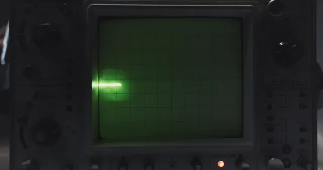 Horizontal video: Close up footage of an oscillograph 7858272. Duration: 10 seconds. Resolution: 4096x2160