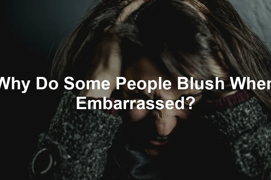 Featured image for Why Do Some People Blush When Embarrassed?