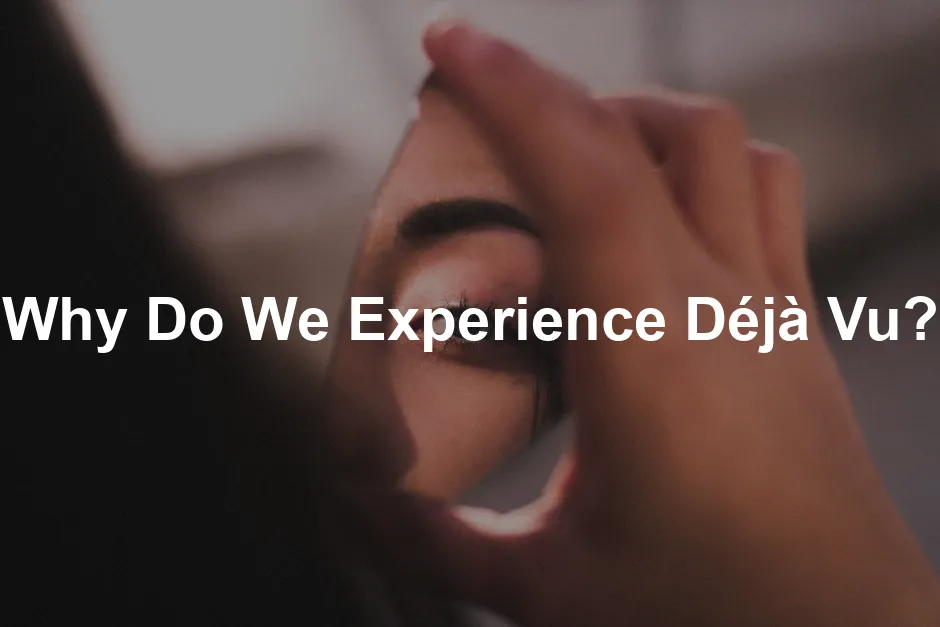 Featured image for Why Do We Experience Déjà Vu?