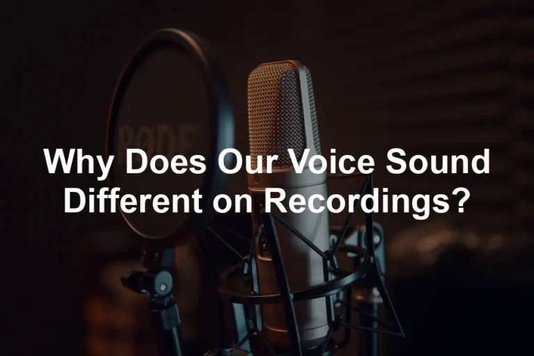 Featured image for Why Does Our Voice Sound Different on Recordings?