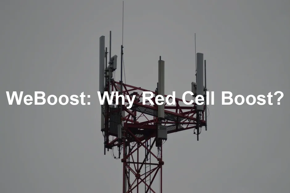 Featured image for WeBoost: Why Red Cell Boost?