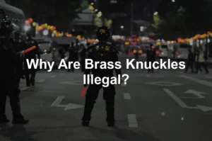 Featured image for Why Are Brass Knuckles Illegal?