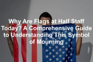 Featured image for Why Are Flags at Half Staff Today? A Comprehensive Guide to Understanding This Symbol of Mourning