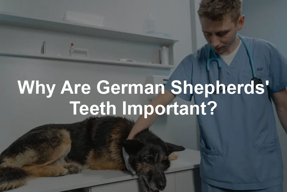 Featured image for Why Are German Shepherds' Teeth Important?