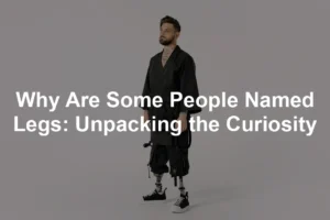 Featured image for Why Are Some People Named Legs: Unpacking the Curiosity