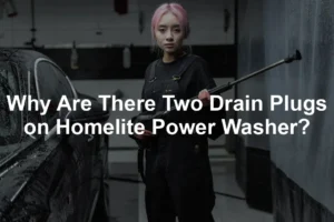 Featured image for Why Are There Two Drain Plugs on Homelite Power Washer?