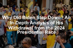Featured image for Why Did Biden Step Down? An In-Depth Analysis of His Withdrawal from the 2024 Presidential Race