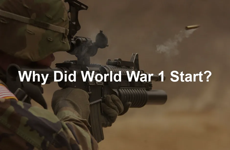 Featured image for Why Did World War 1 Start?