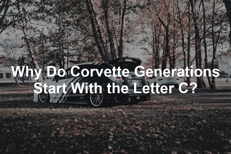 Featured image for Why Do Corvette Generations Start With the Letter C?