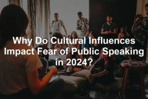 Featured image for Why Do Cultural Influences Impact Fear of Public Speaking in 2024?