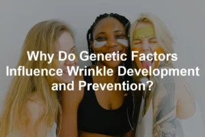 Featured image for Why Do Genetic Factors Influence Wrinkle Development and Prevention?