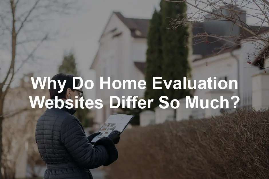 Featured image for Why Do Home Evaluation Websites Differ So Much?